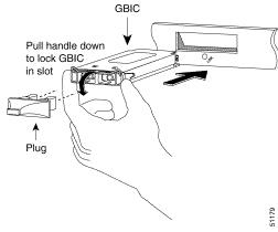 Install a GBIC Transceiver